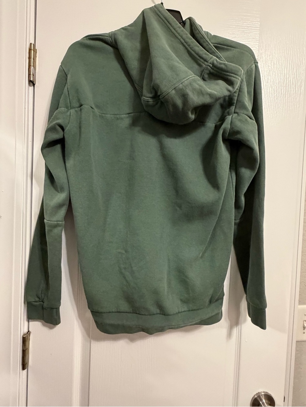 adidas Green Pullover Hoodie with Kangaroo Pocket - Picture 2 of 3